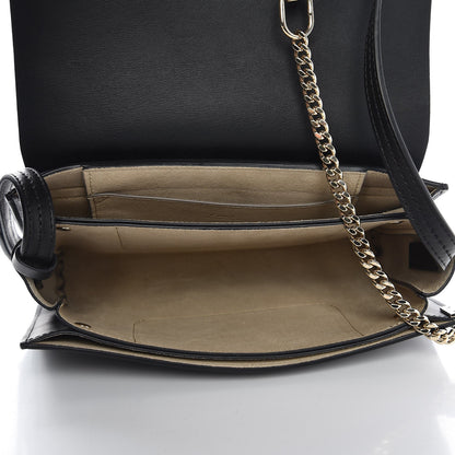 Chloe Suede Calfskin Small Faye Shoulder Bag Black 5 of 7