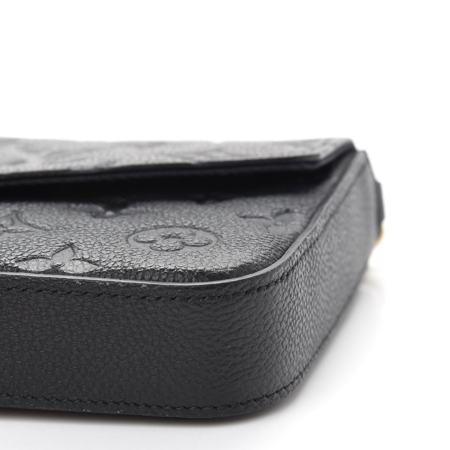 Empreinte Pochette Felicie Chain Wallet Black