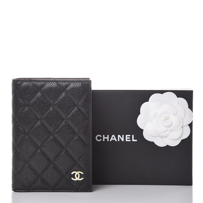 Chanel Caviar Quilted Passport Holder Black 8 of 8