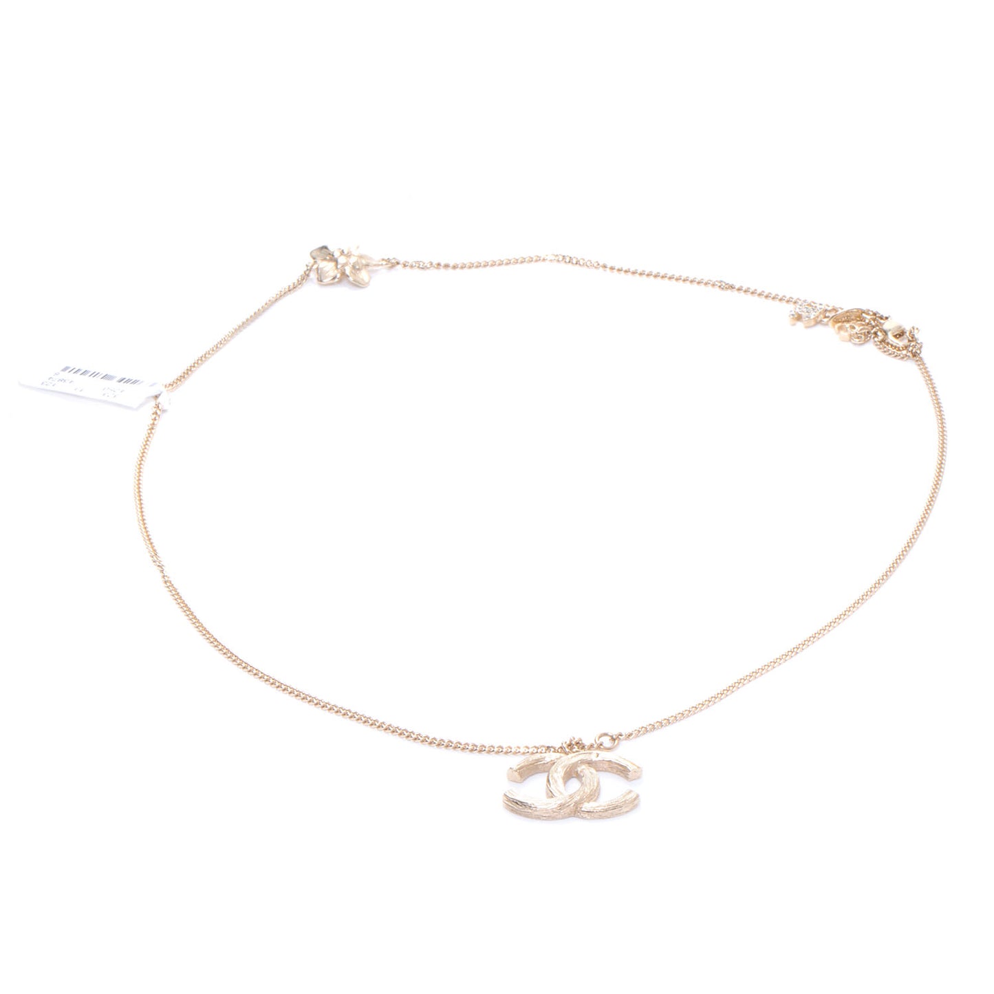 CC Logo Necklace Gold