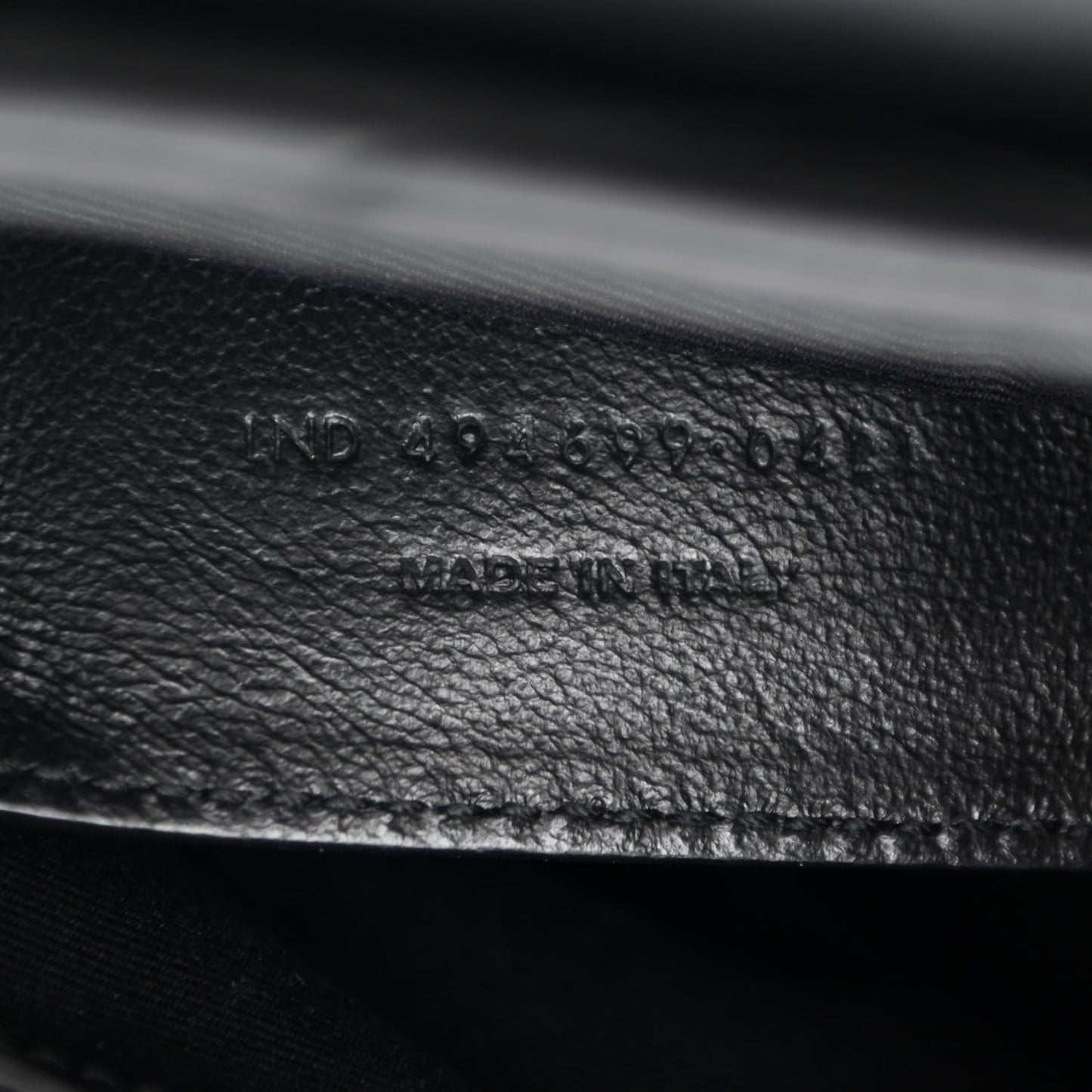 Calfskin Y Quilted Monogram Small Loulou Chain Satchel Black