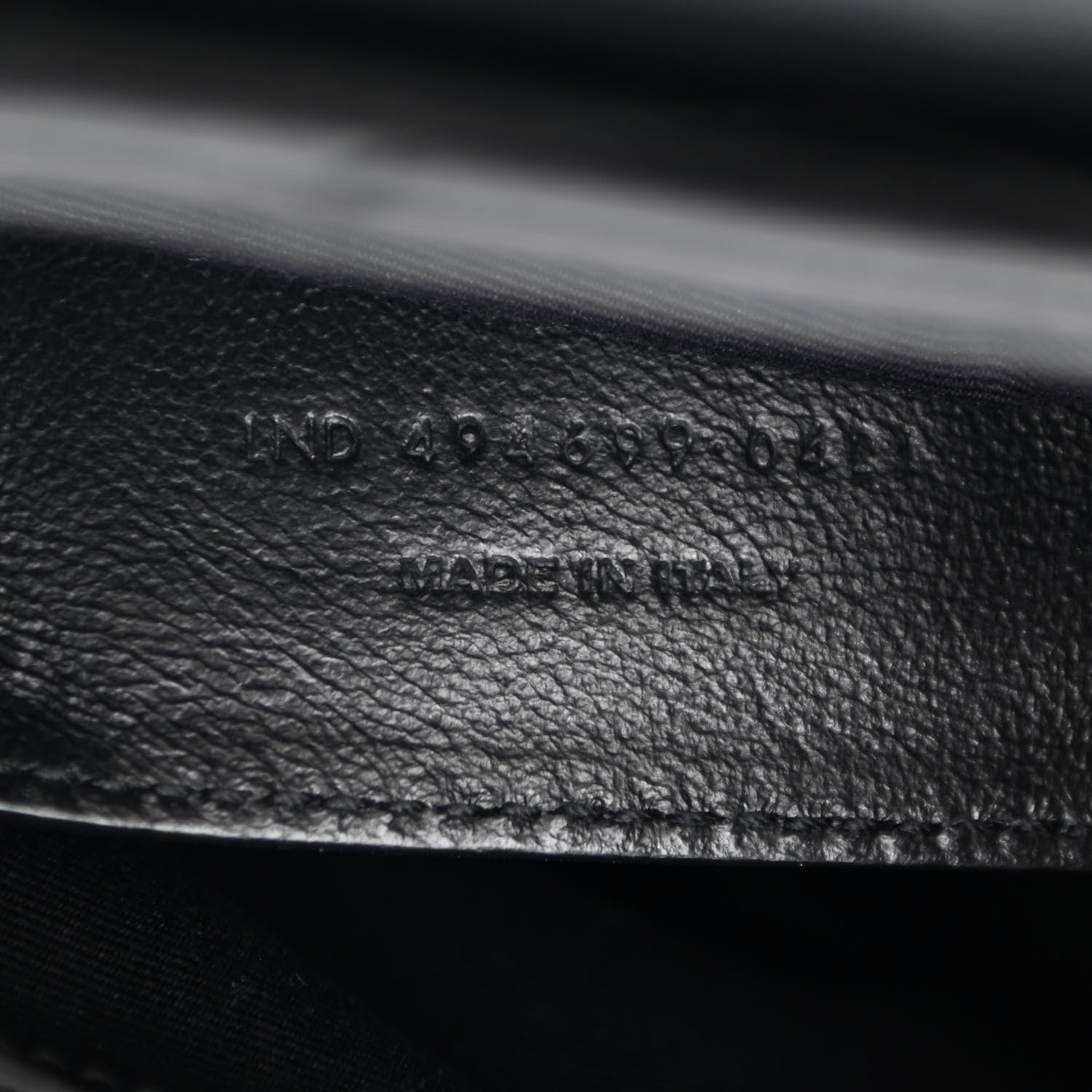 Saint Laurent Calfskin Y Quilted Monogram Small Loulou Chain Satchel Black 7 of 8