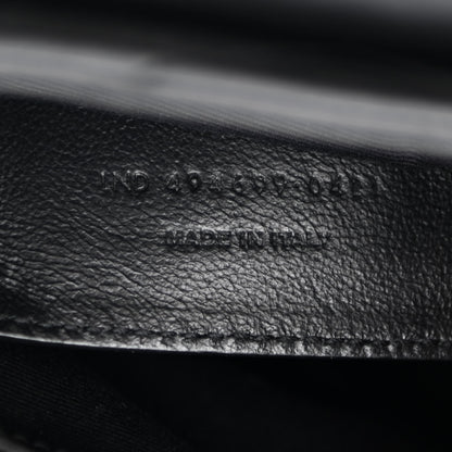 Saint Laurent Calfskin Y Quilted Monogram Small Loulou Chain Satchel Black 7 of 8
