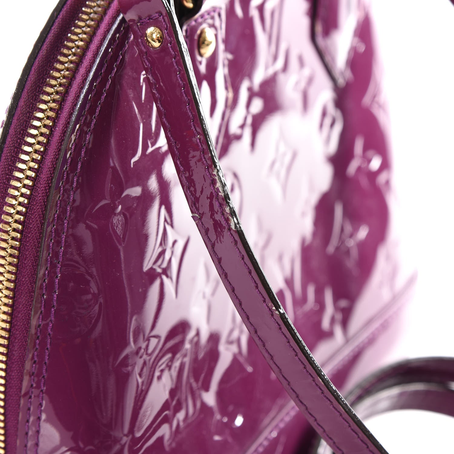 Louis Vuitton Vernis Alma BB Amethyste 14 of 14
