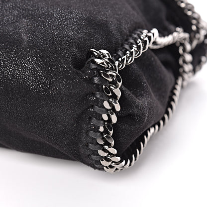 Stella McCartney Shaggy Deer Falabella Fold Over Tote Black 6 of 16