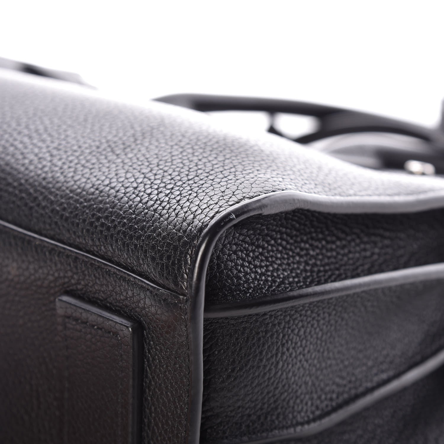 Saint Laurent Grained Calfskin Baby Sac De Jour Souple Black 12 of 13