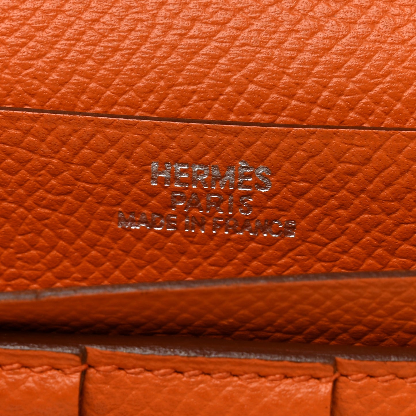 Epsom Bearn Gusset Wallet Orange