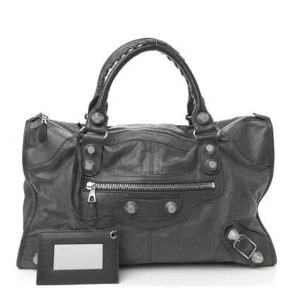 Balenciaga Agneau Giant 21 Silver Hardware Work Anthracite 6 of 31