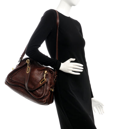 Chloe Calfskin Medium Paraty Brown 2 of 13