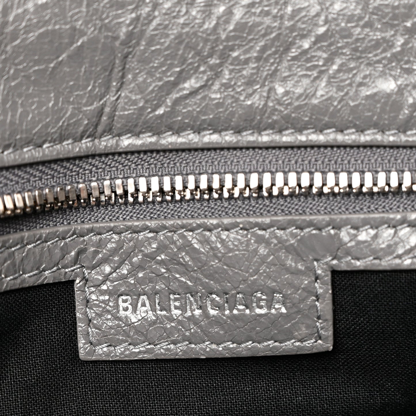 Agneau Arena Neo Cagole Handbag XS Dark Grey