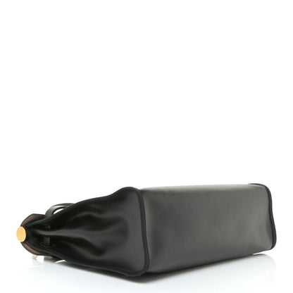 Hermes Toile H Berline Vache Hunter Herbag Zip PM 31 Black Ebene 5 of 14