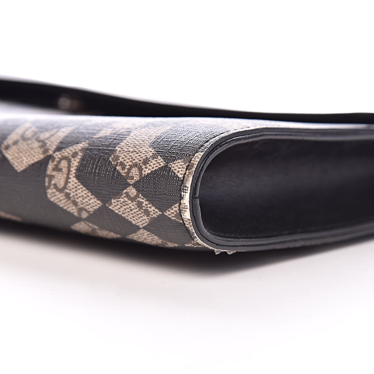 Gucci GG Supreme Monogram Caleido Print Clutch Black 16 of 17