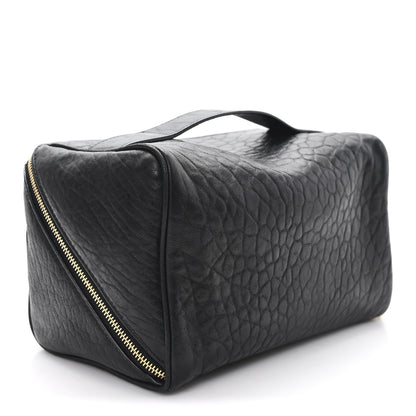 Saint Laurent Grained Lambskin Cosmetic Pouch Black 3 of 7