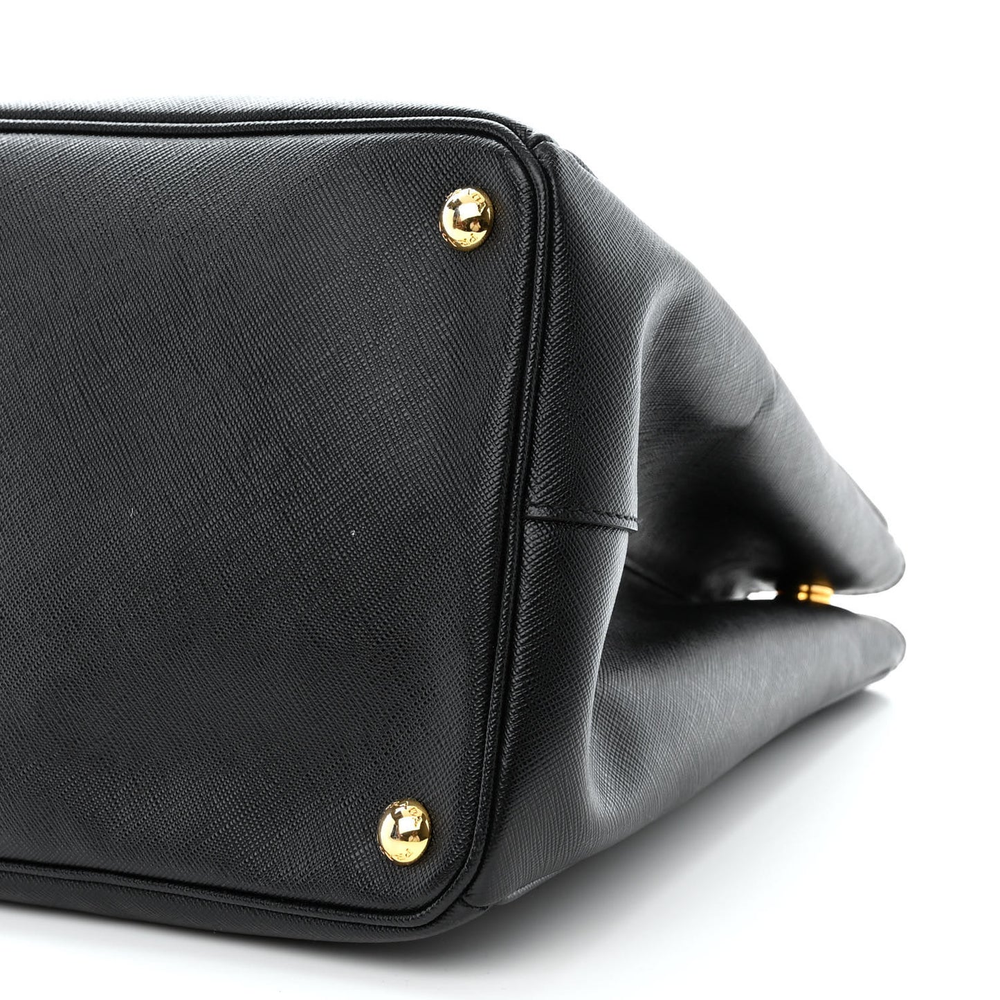 Saffiano Lux Large Tote Black