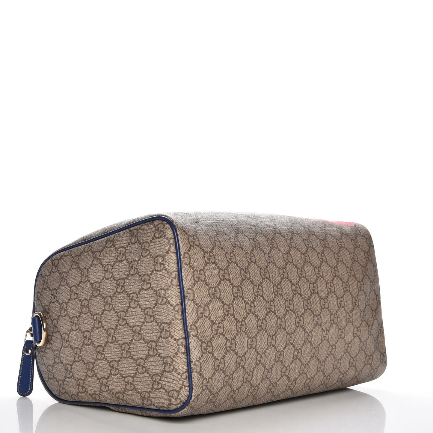 GG Plus Monogram Medium Boston USA Flag Unicef Duffle Blue