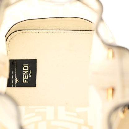 Fendi TPU FF Vitello Grace F is Fendi Mini Mon Tresor Bucket Bag White 5 of 9
