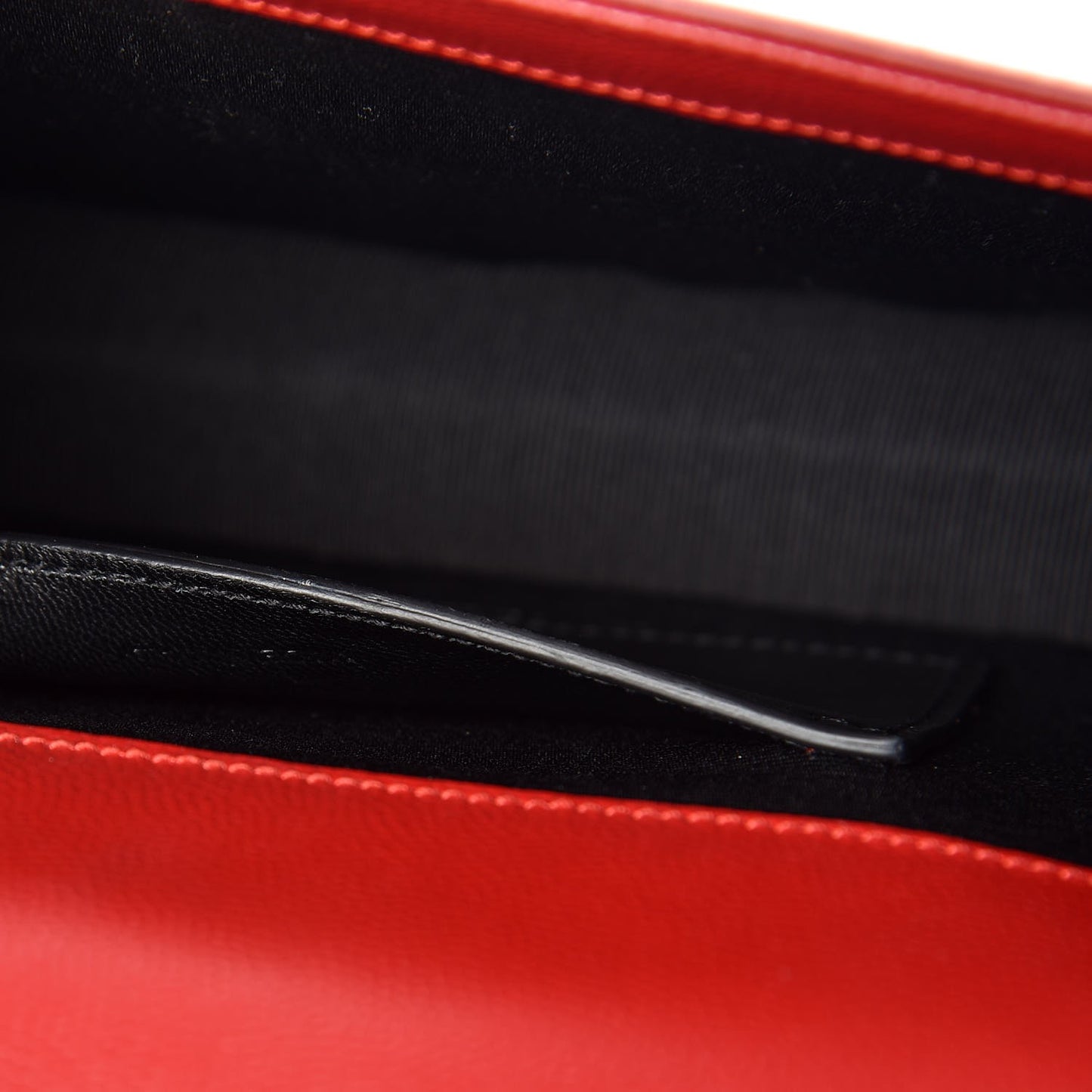 Grain De Poudre Classic Kate Monogram Clutch New Red