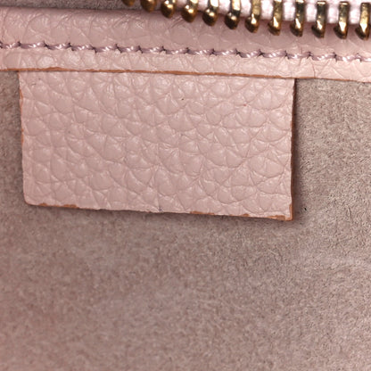 Celine Drummed Calfskin Nano Luggage Pale Pink 6 of 13