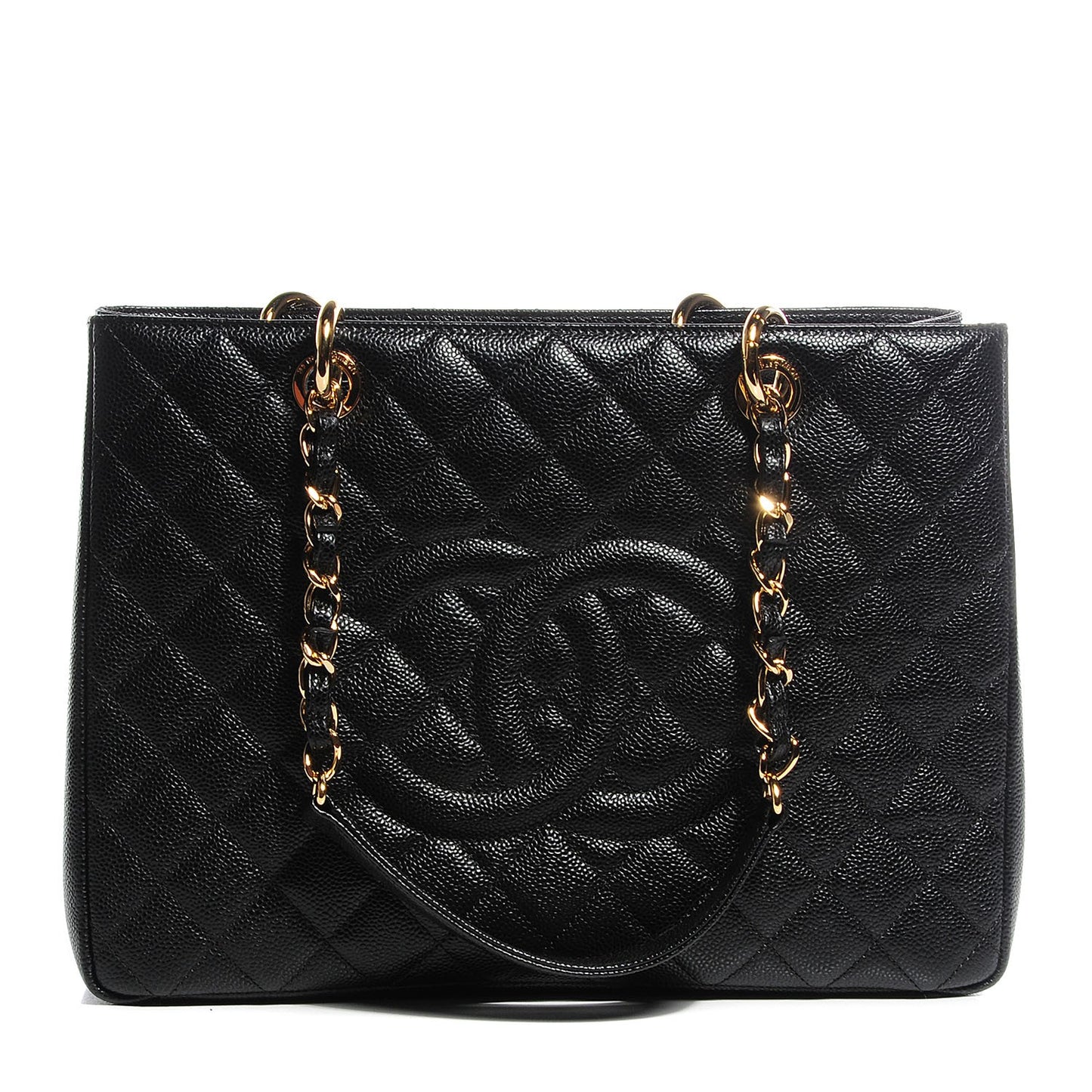Caviar Grand Shopping Tote GST Black