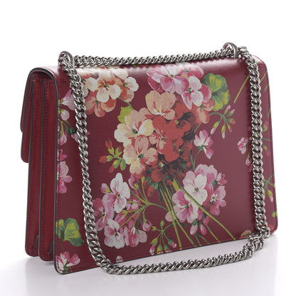 Gucci Calfskin Blooms Print Medium Dionysus Shoulder Bag Romantic Cherry Multicolor 3 of 10