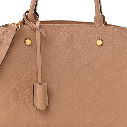 Louis Vuitton Empreinte Montaigne MM Dune 8 of 11