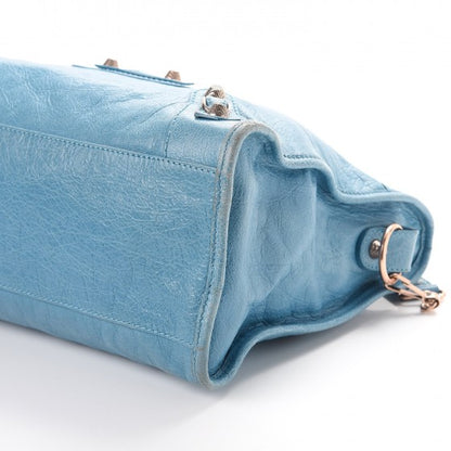 Balenciaga Agneau Giant 12 Rose Gold Hardware City Bleu Indigo 16 of 16