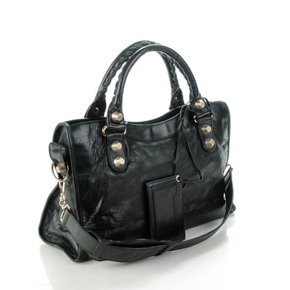 Balenciaga Agneau Giant 21 Silver Hardware City Black 3 of 17