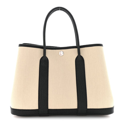Hermes Toile Negonda Garden Party 30 TPM Beton Black 1 of 10