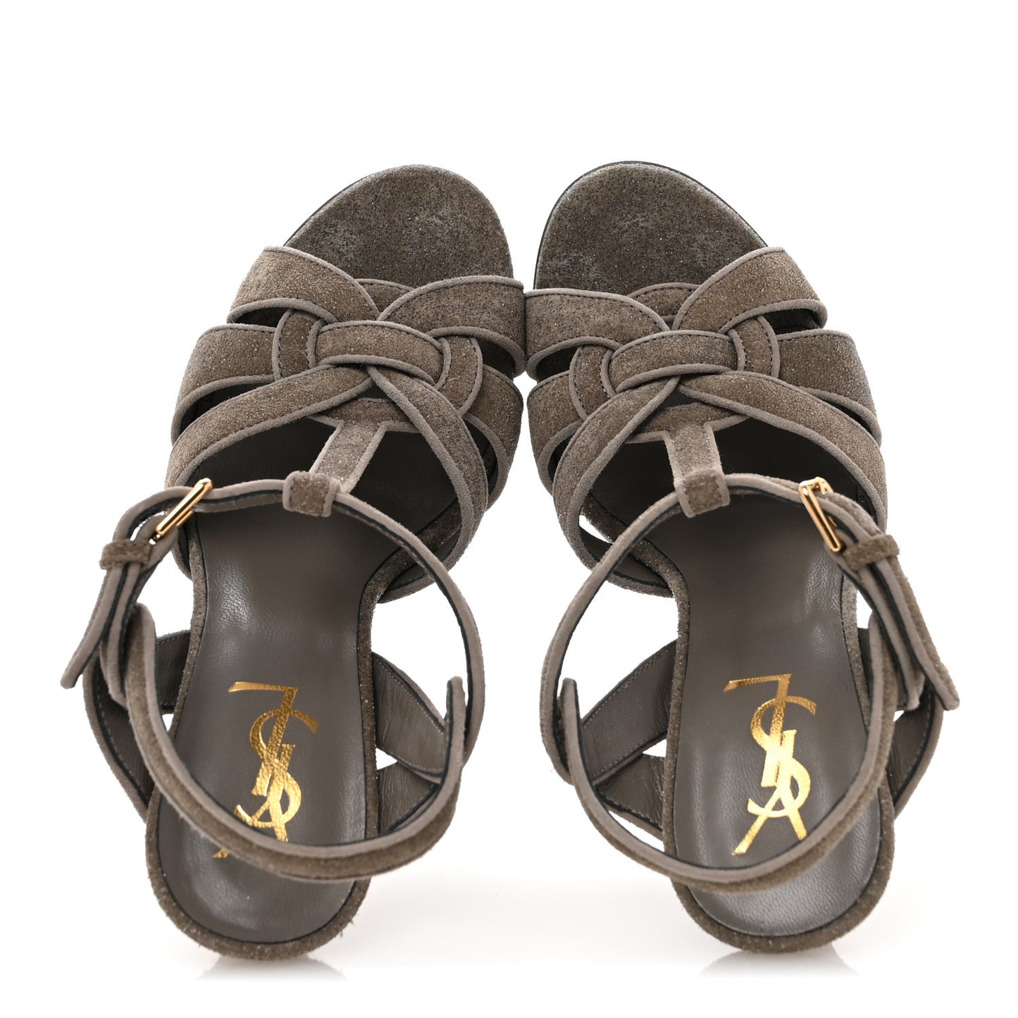 Suede Quartz Tribute 105 Platform Sandals 35.5 Mouse