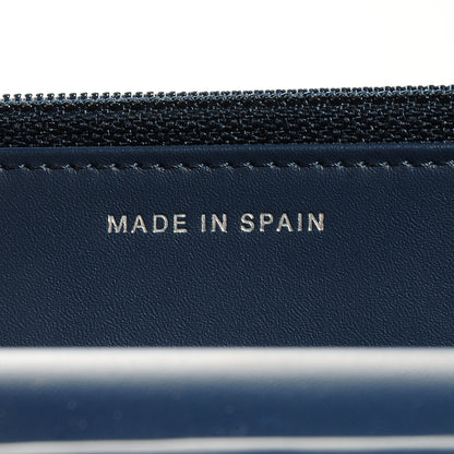 Chanel Caviar Timeless CC Wallet on Chain WOC Navy Blue 8 of 9