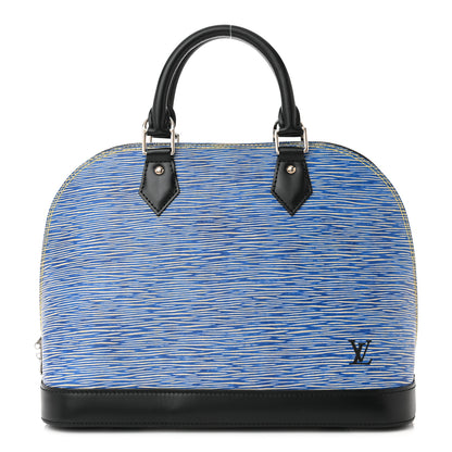 Louis Vuitton LOUIS VUITTON Epi Alma PM Denim Light 1 of 10
