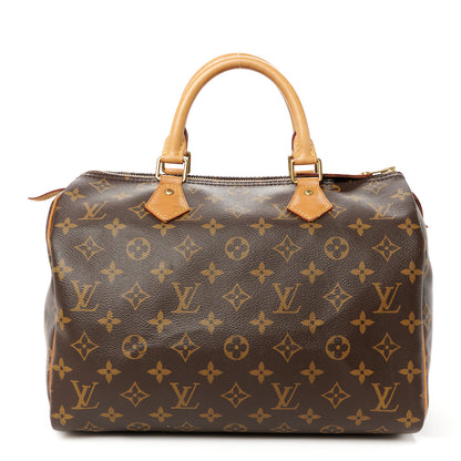 Louis Vuitton Monogram Speedy 30 1 of 12