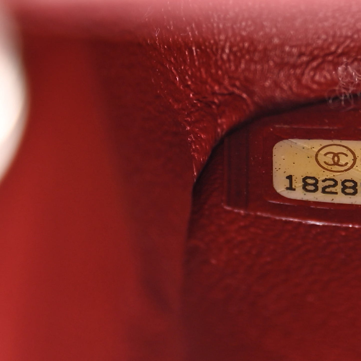 Lambskin Quilted Mini Square Flap Bordeaux