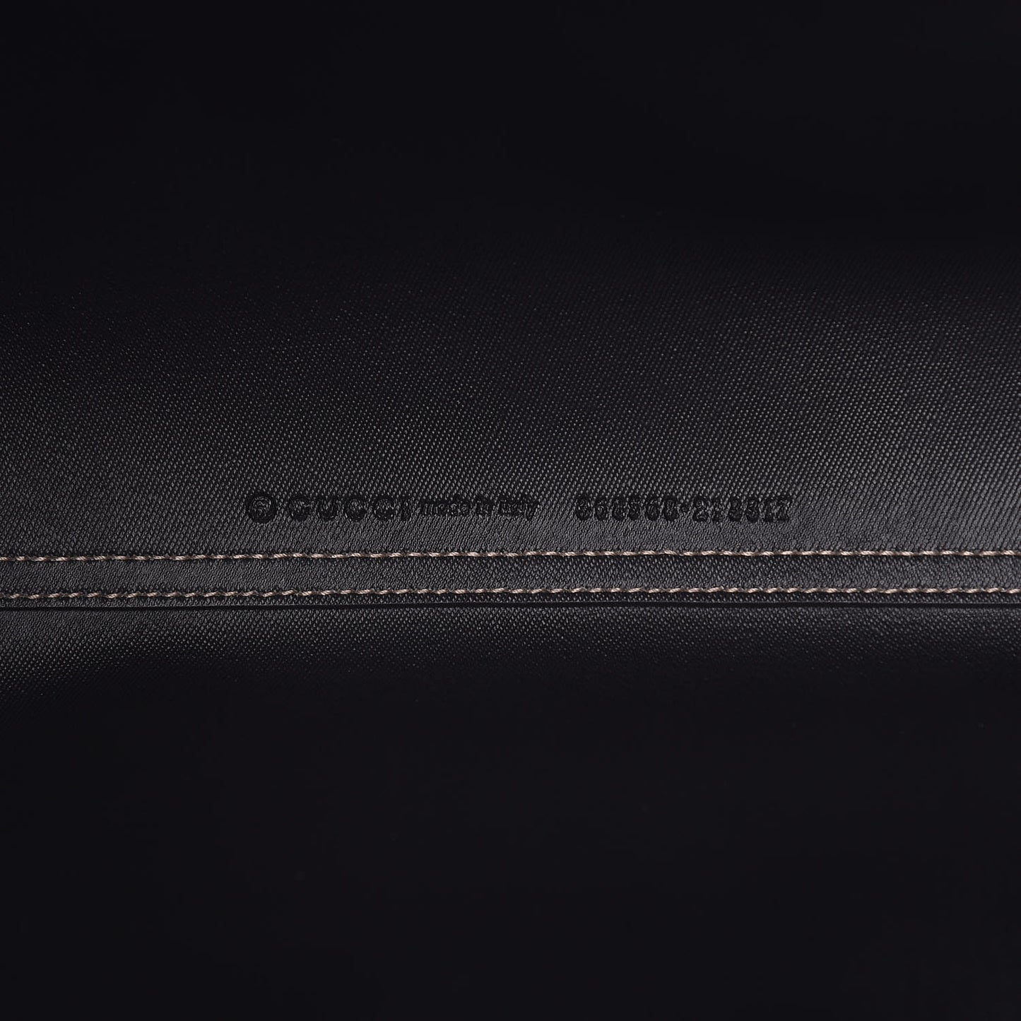 Calfskin GG Supreme Monogram Medium Reversible Tote Black