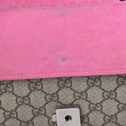 Gucci GG Supreme Monogram Mini Dionysus Shoulder Bag Pink 8 of 11