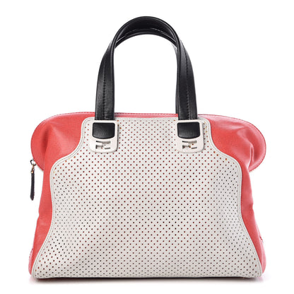 Fendi Vitello Perforated Chameleon Tote Multicolor 1 of 12
