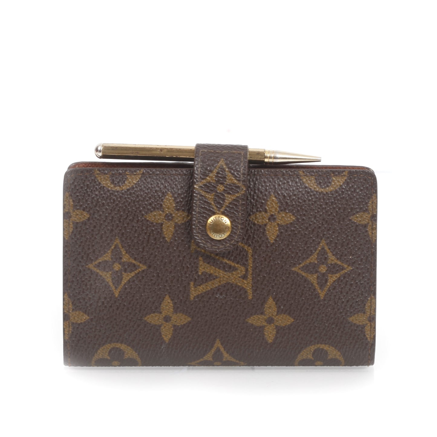 Monogram Mini Agenda Cover w Pencil