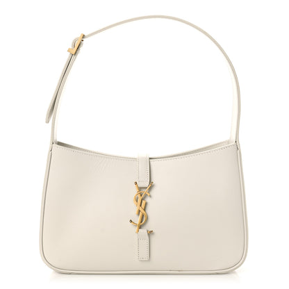 Saint Laurent Smooth Calfskin Le 5 A 7 Hobo Blanc Vintage 1 of 8