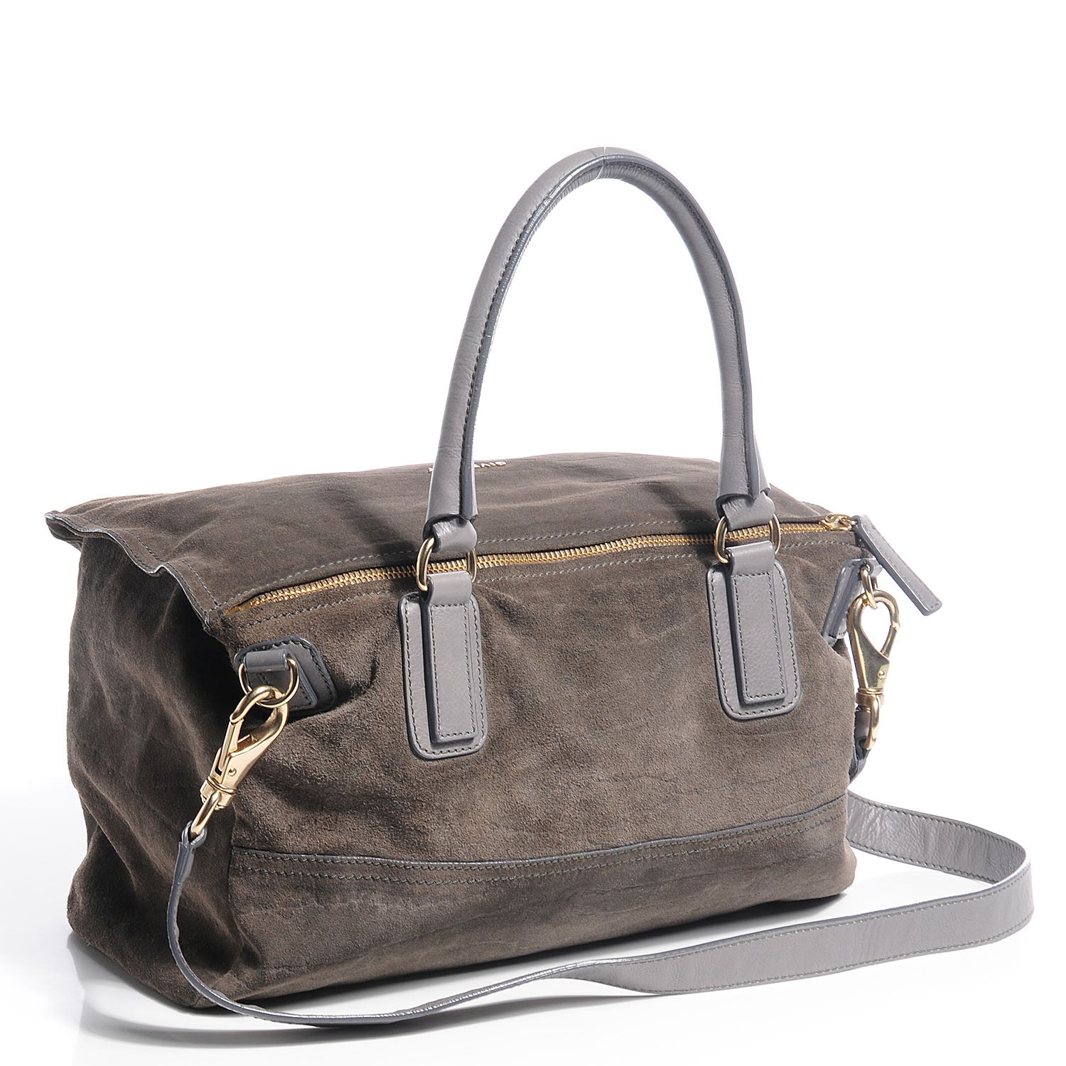 Givenchy Suede Large Pandora Grey 3 of 10