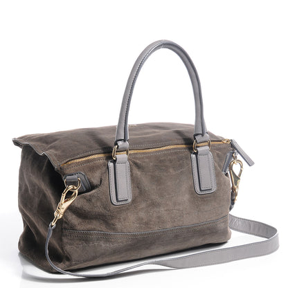 Givenchy Suede Large Pandora Grey 3 of 10