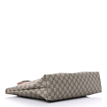Gucci GG Plus Monogram Medium Signature Web Loop Tote Brown 4 of 9