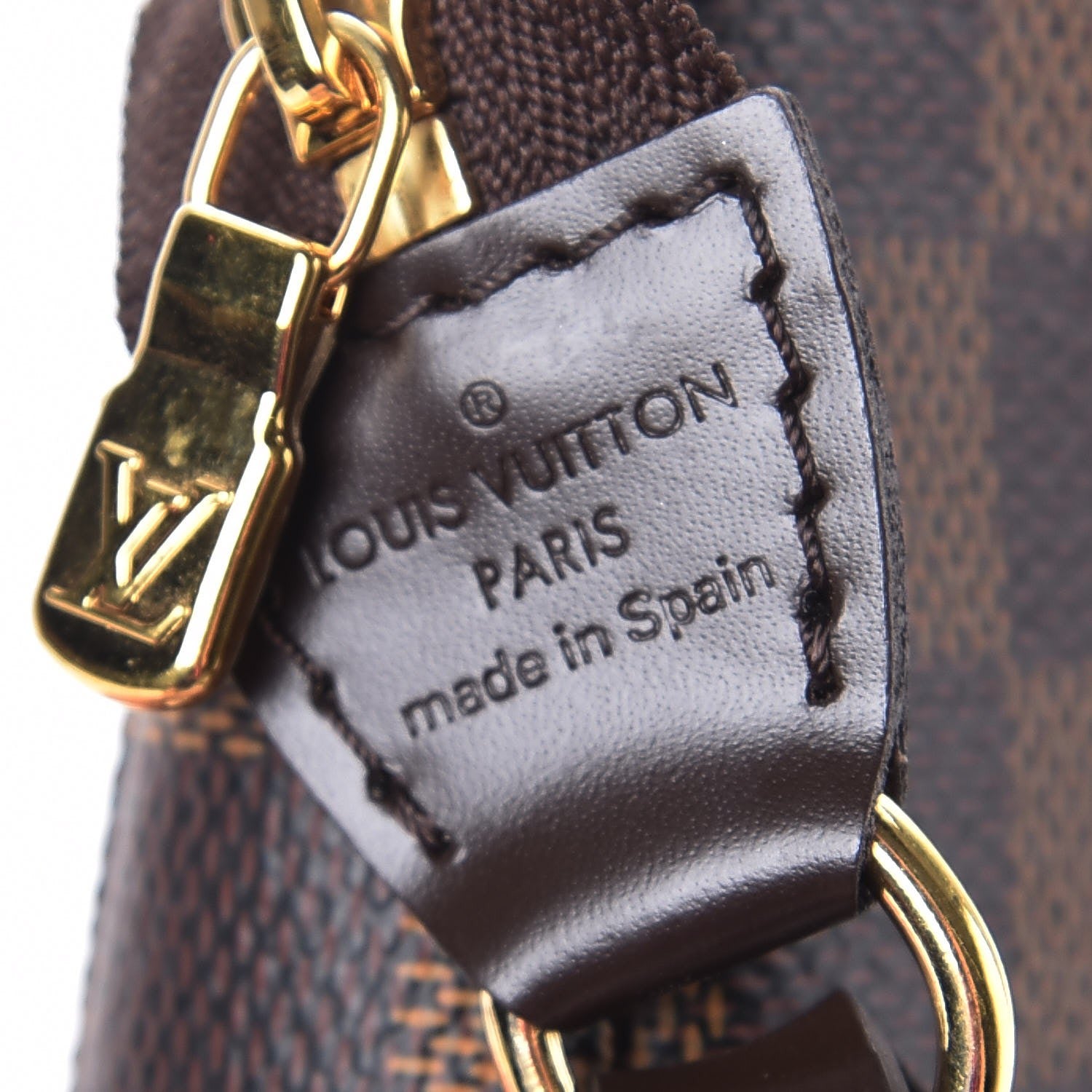 Louis Vuitton Damier Ebene Pochette Accessories NM 6 of 7