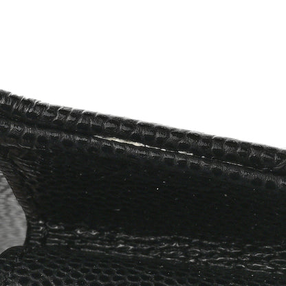 Chanel Caviar Quilted Crystal CC Flap Card Holder Black 9 of 10