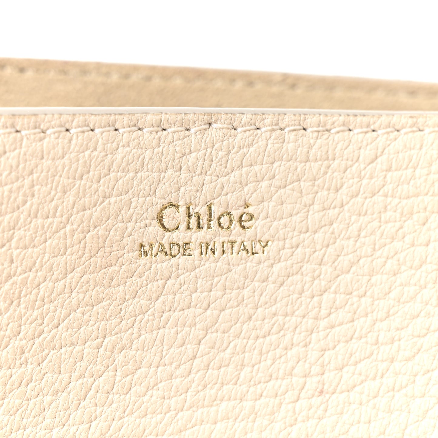 Grained Lambskin Drew Shoulder Bag Abstract White