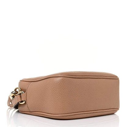 Gucci Pebbled Calfskin Small Soho Disco Bag Camelia 4 of 11