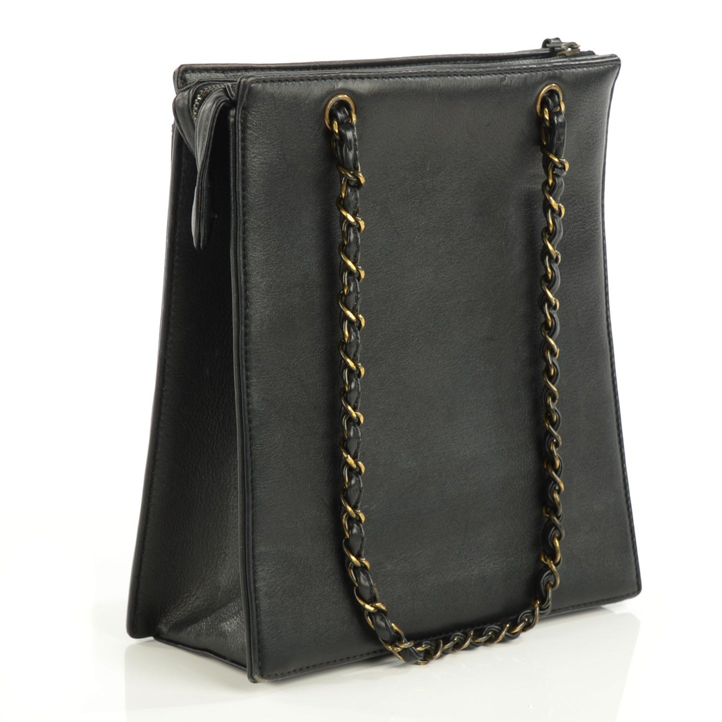 Lambskin Shoulder Bag Black