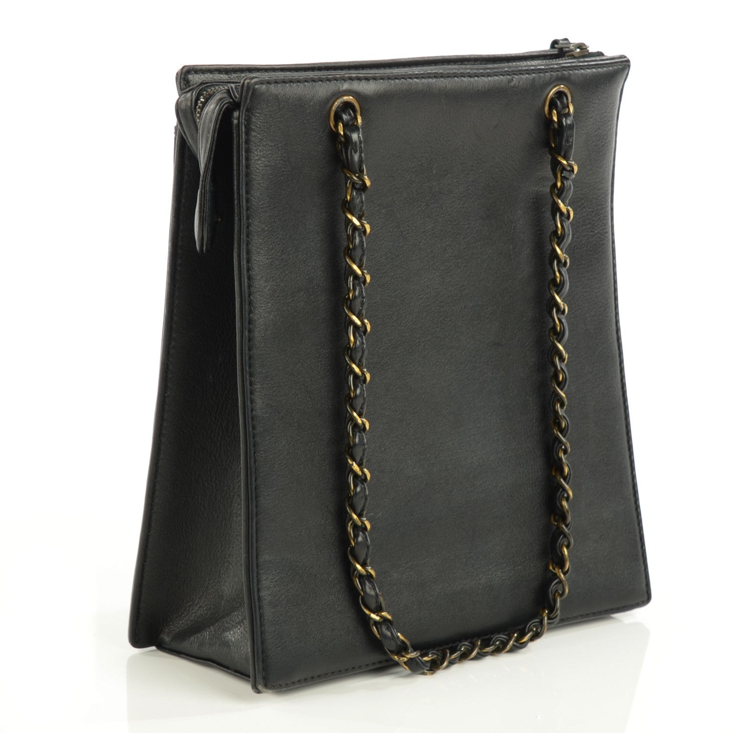 Chanel Lambskin Shoulder Bag Black 3 of 7