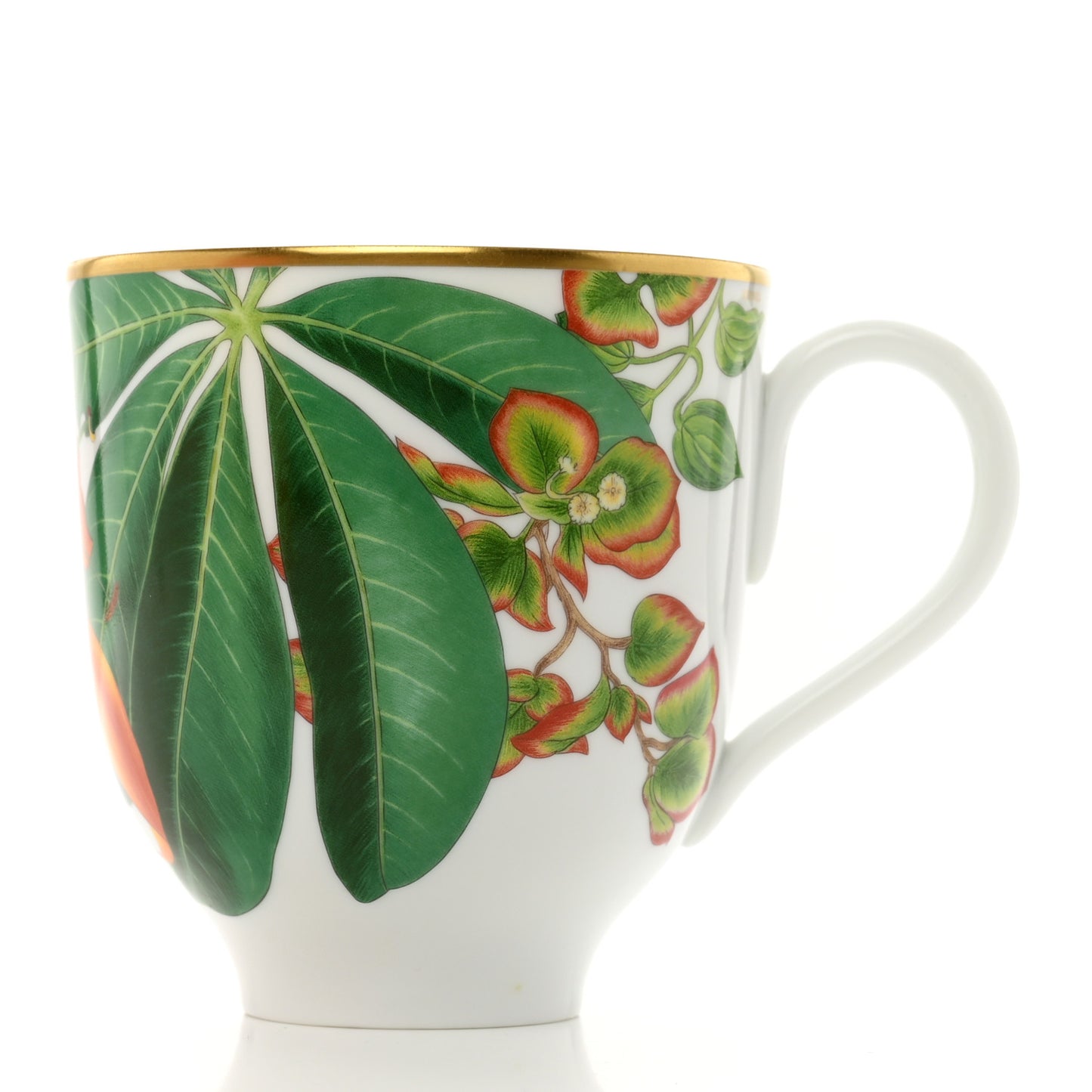 Limoges Porcelain Passifolia Mug