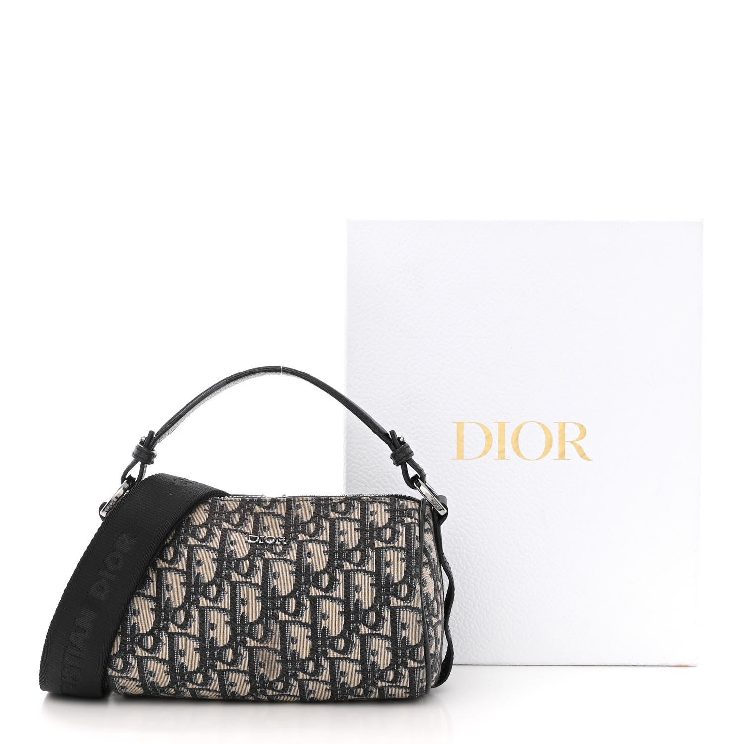 Christian Dior Oblique Mini Roller Messenger Bag Blue 12 of 12
