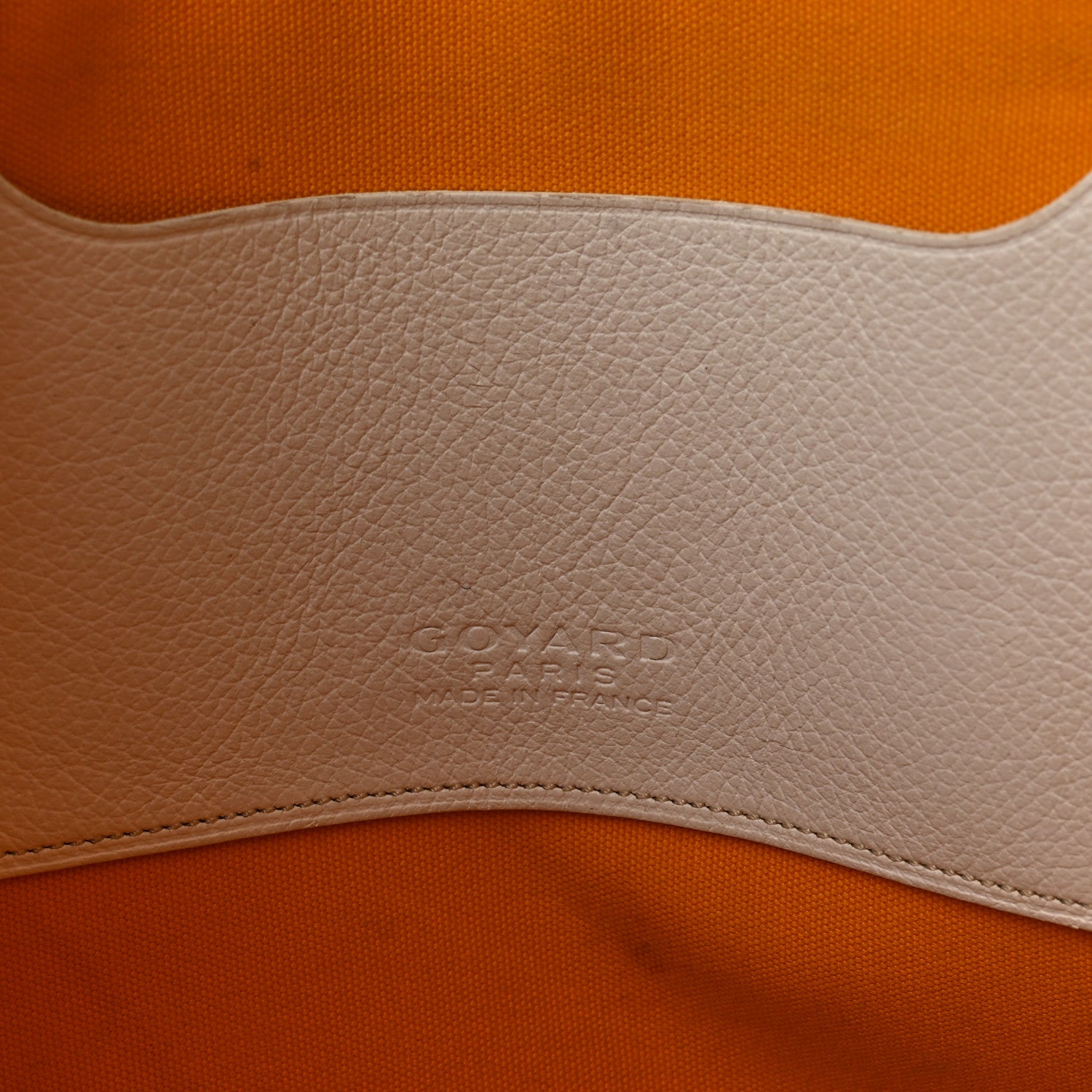 Goyard Goyardine Senat Pochette MM White 6 of 14